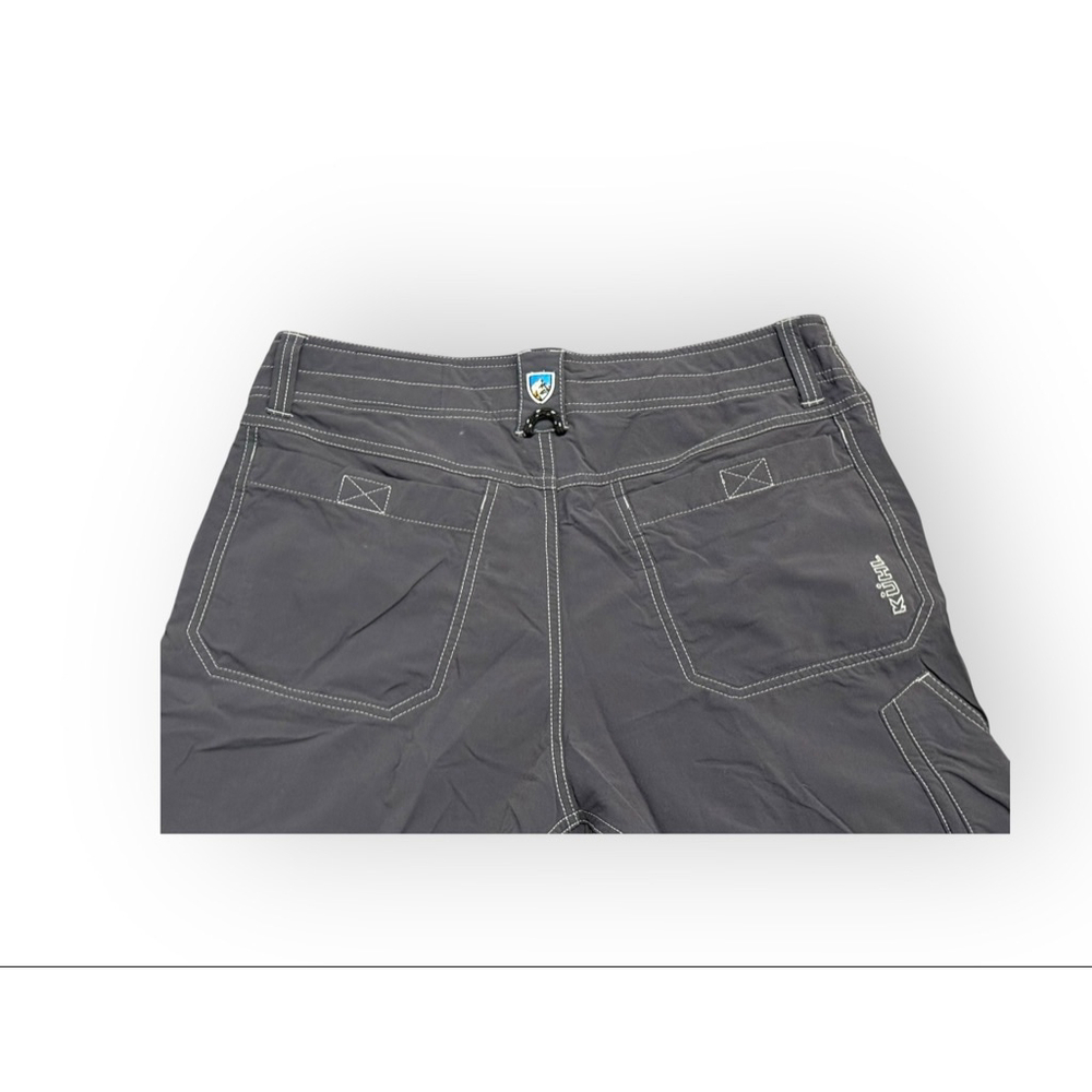 KÜHL Mens Renegade Dark Grey Active Shorts Contrast Stitching Sz 34​ - Picture 8 of 10